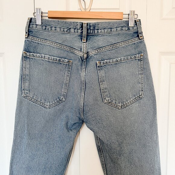 Agolde Riley Crop - Size 27 - Light / Med wash - Picture 7 of 15